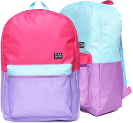 MOCHILA JUV.FEM.TRICOLOR SORT.BPG32344